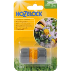 Hozelock Hose Repair Connector - 12.5mm -Gardening Series Store 12806127 2354833221403435