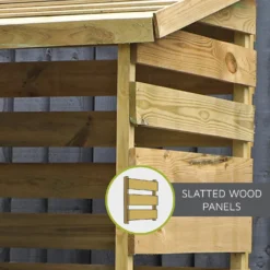 Mercia Double Log Store -Gardening Series Store 12806821 1265011214411964