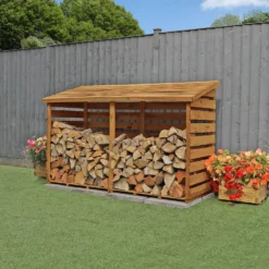 Mercia Double Log Store -Gardening Series Store 12806821 5365011214154744