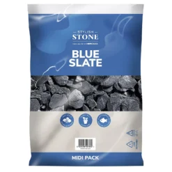 Stylish Stone Blue Slate 20mm - Midi Pack - 9kg -Gardening Series Store 12808153 1874902947198100