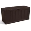 Keter Marvel Plus Outdoor Garden Storage Box 270L - Brown -Gardening Series Store 12808515 1524900023225876