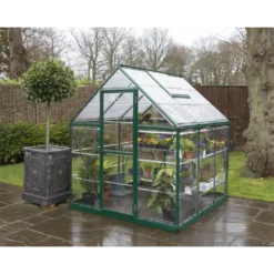 Palram 6 X 6ft Canopia Harmony Greenhouse - Green 12 Palram 6 X 6ft Canopia Harmony Greenhouse - Green -Gardening Series Store 12810723 1054832986156452