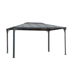 Palram - Canopia Martinique 4300 Garden Gazebo Grey Bronze -Gardening Series Store 12810742 1974833198960246