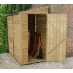 6x3ft Forest Overlap Pent Wooden Shed 21 6x3ft Forest Overlap Pent Wooden Shed -Gardening Series Store 12810808 1144833197651700