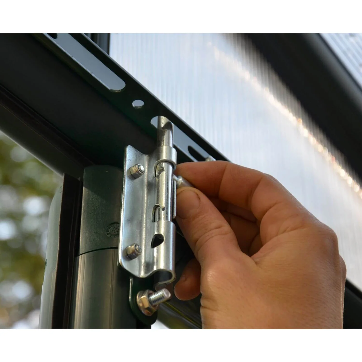 Palram 8 X 8ft Canopia Grand Gardener Greenhouse - Green 8 Palram 8 X 8ft Canopia Grand Gardener Greenhouse - Green - Image 6