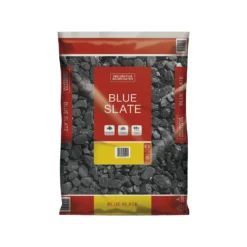 Decorative Aggregates Blue Slate - 17kg -Gardening Series Store 12812557 3694833192699156