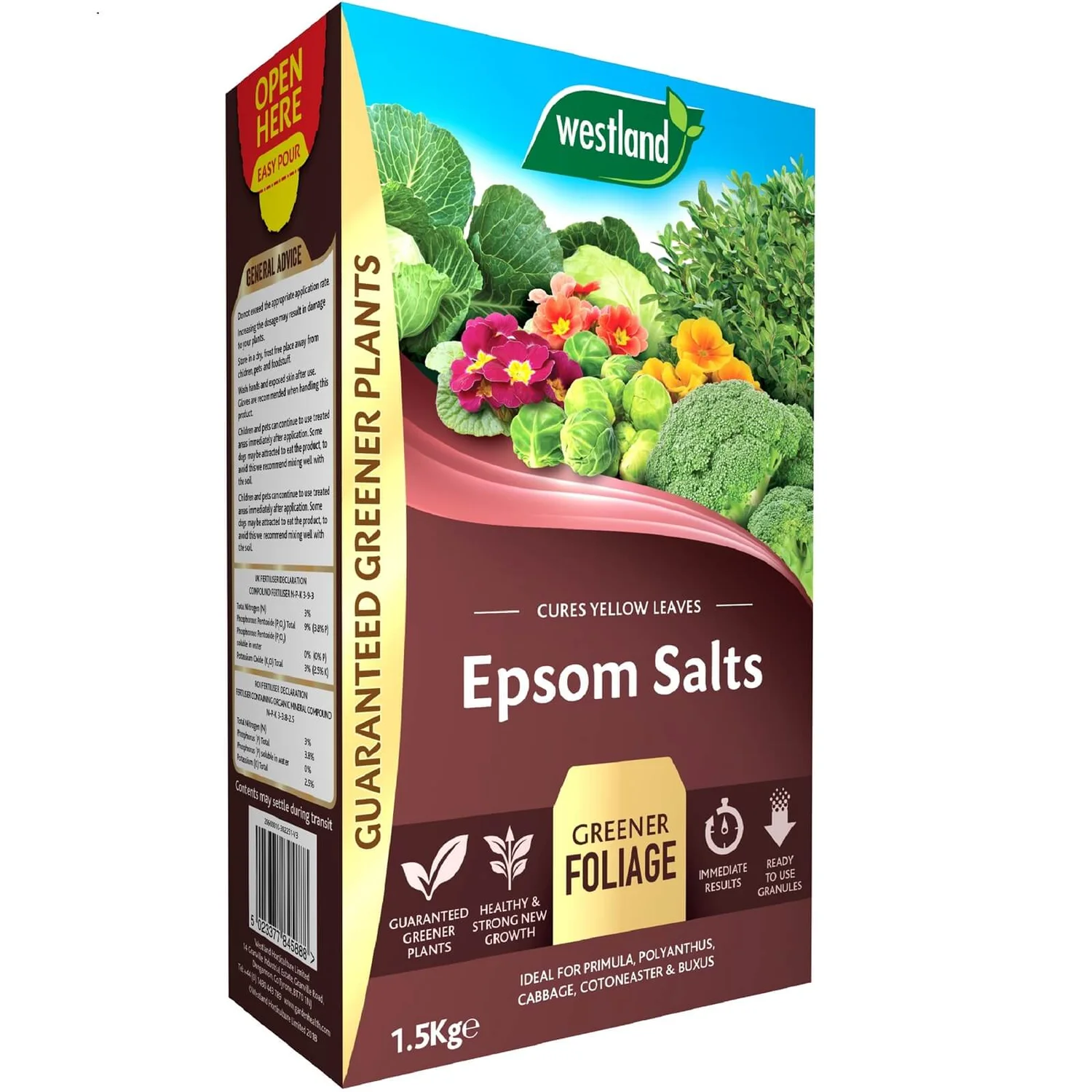 Westland Epsom Salts - 1.5kg 3 Westland Epsom Salts - 1.5kg