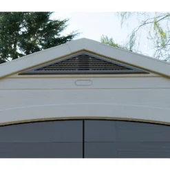 Keter Factor 8 X 8ft Outdoor Garden Apex Storage Shed - Beige/Brown -Gardening Series Store 12817716 8864864829090955