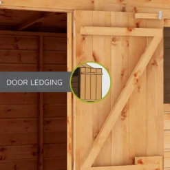 Mercia 6 X 3ft Overlap Pent Bike Shed -Gardening Series Store 12819936 1814989186411711