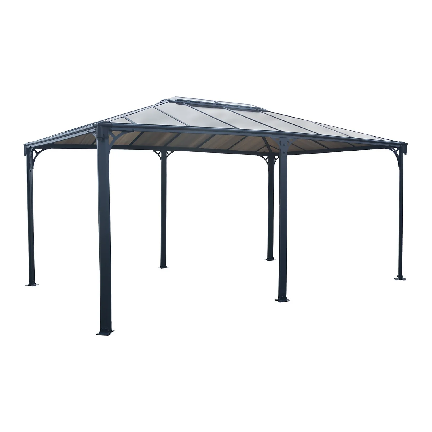 Palram - Canopia Martinique 5000 Garden Gazebo Grey Bronze 4 Palram - Canopia Martinique 5000 Garden Gazebo Grey Bronze - Image 2