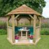 Forest (Installation Included) Thatch Roof Furnished Gazebo - 3m - Green 2 Forest (Installation Included) Thatch Roof Furnished Gazebo - 3m - Green -Gardening Series Store 12823705 1494831944215640
