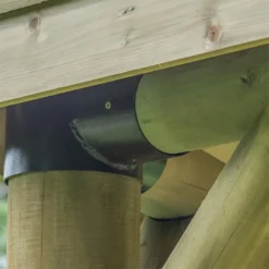 Forest (Installation Included) Thatch Roof Furnished Gazebo - 3m - Green -Gardening Series Store 12823705 1684833217565217