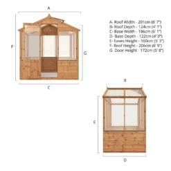 Mercia 4 X 6ft Traditional Greenhouse - Incl. Installation -Gardening Series Store 12825393 1615028839979849
