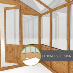 Mercia 4 X 6ft Traditional Greenhouse - Incl. Installation -Gardening Series Store 12825393 9275028839904885