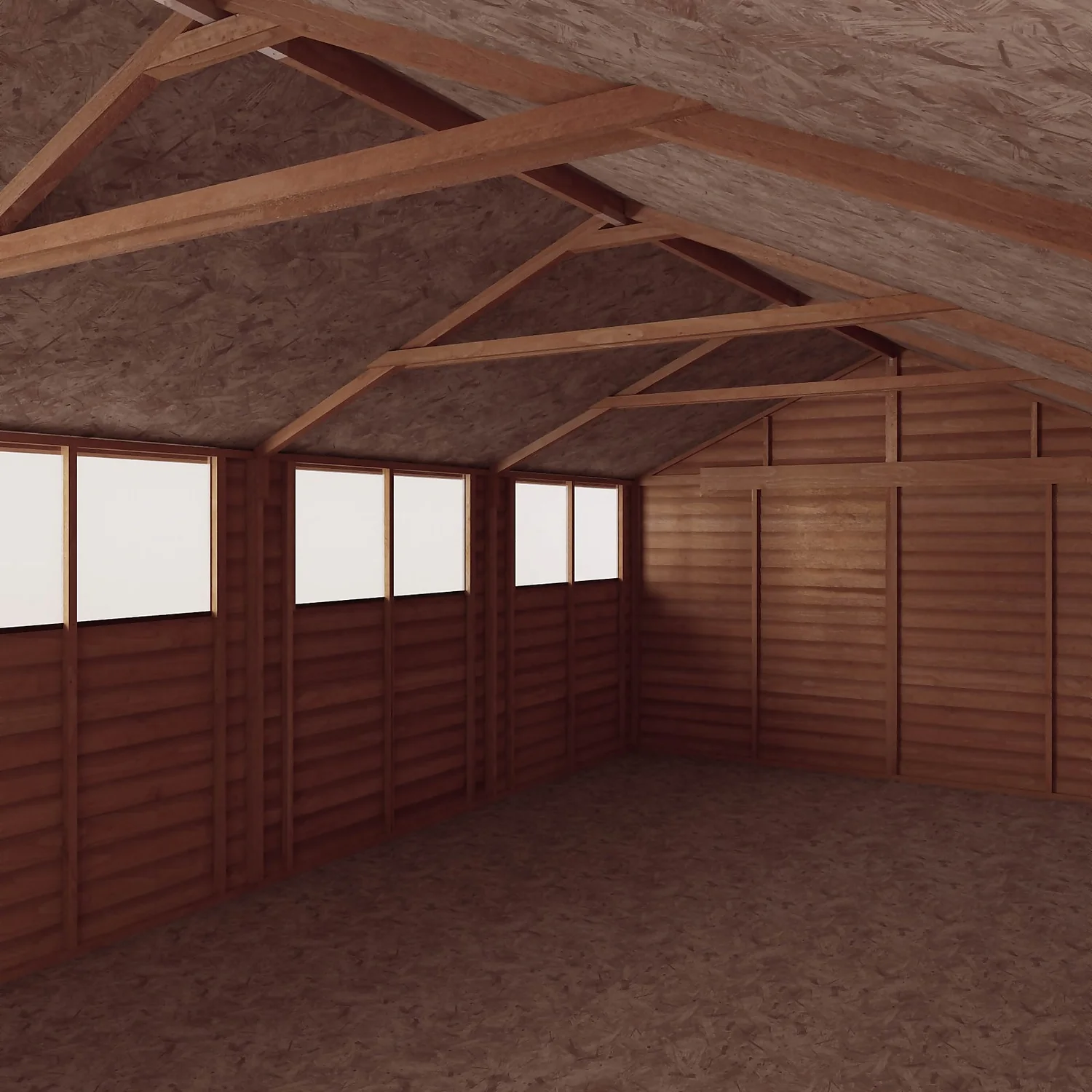 Mercia 20 X 10ft Overlap Apex Shed - Incl. Installation 6 Mercia 20 X 10ft Overlap Apex Shed - Incl. Installation - Image 4