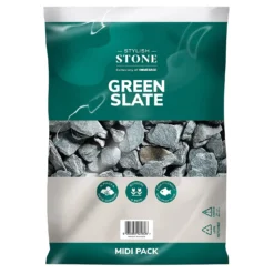 Stylish Stone Green Slate 20mm - Midi Pack - 9kg 7 Stylish Stone Green Slate 20mm - Midi Pack - 9kg -Gardening Series Store 12826525 1254902951258087