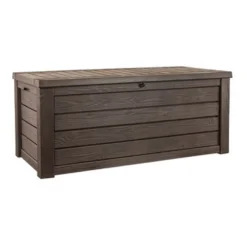 Keter Westwood Outdoor Garden Storage Box 570L - Brown