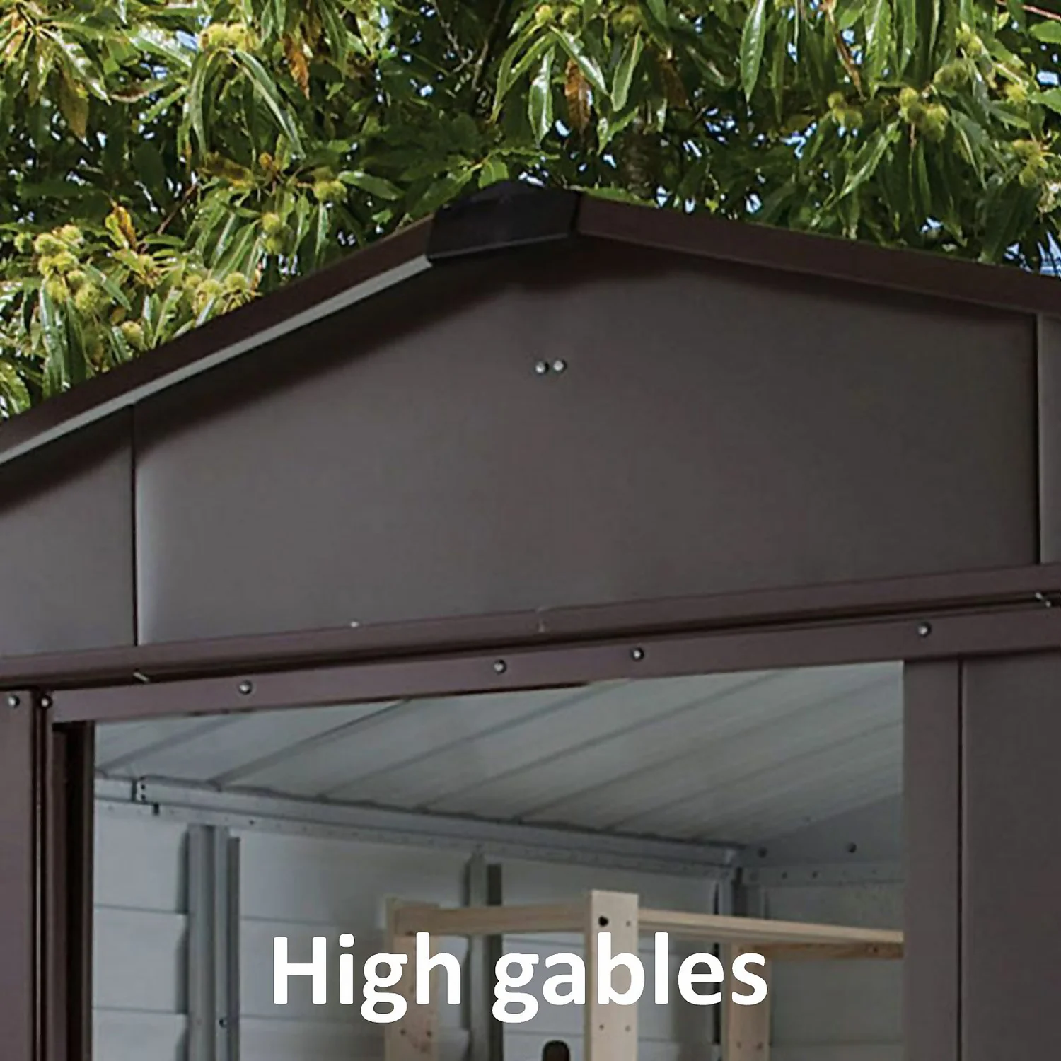 Yardmaster 10x8ft Shiplap Metal Shed 6 Yardmaster 10x8ft Shiplap Metal Shed - Image 4