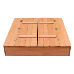 None Sand Pit With Seating And Cover -Gardening Series Store 12841983 1674833225821745