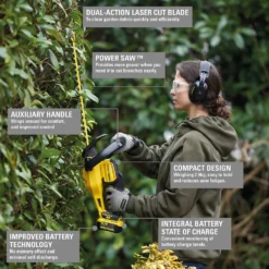 STANLEY FATMAX V20 18V Cordless Hedge Trimmer 55cm (Sfmcht855M1-Gb) 13 STANLEY FATMAX V20 18V Cordless Hedge Trimmer 55cm (Sfmcht855M1-Gb) -Gardening Series Store 12882306 2675052745698945