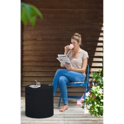 Keter Cool Stool Outdoor Ice Cooler Table 39L - Graphite 10 Keter Cool Stool Outdoor Ice Cooler Table 39L - Graphite -Gardening Series Store 12884590 3184843404571233
