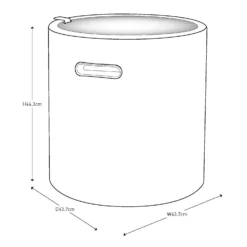 Keter Cool Stool Outdoor Ice Cooler Table 39L - Graphite 15 Keter Cool Stool Outdoor Ice Cooler Table 39L - Graphite -Gardening Series Store 12884590 6574864304895723