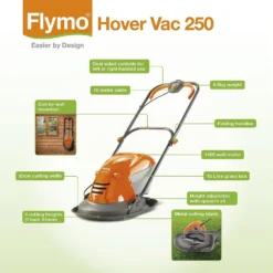 Flymo 1400W Electric Hover Lawn Mower - 25cm -Gardening Series Store 12884889 1504843481996196