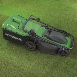 Powerbase 1600W Electric Lawn Mower - 37cm -Gardening Series Store 12885496 4124843578838377