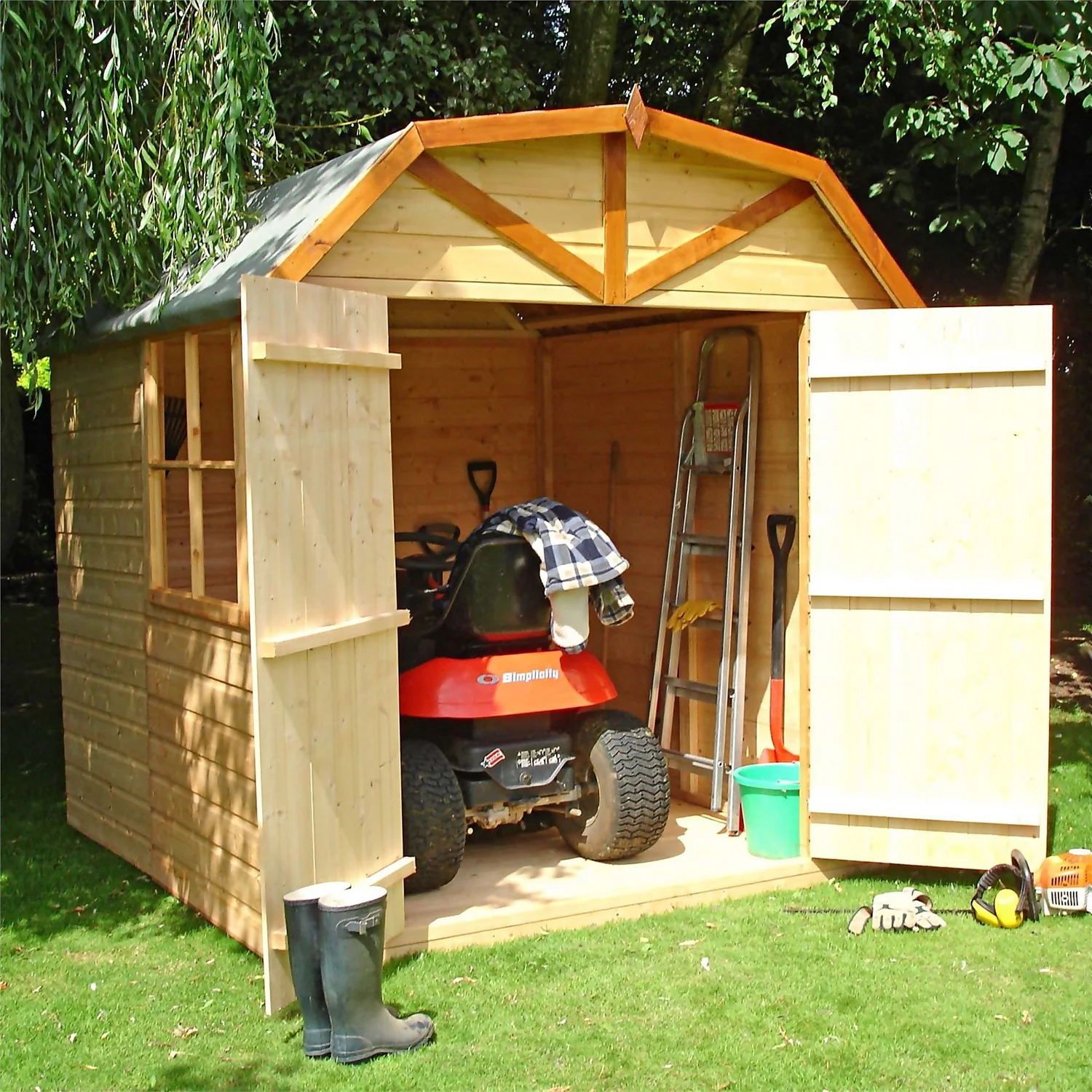 Shire Barn Style Shed - 7 X 7ft 3 Shire Barn Style Shed - 7 X 7ft - Image 2