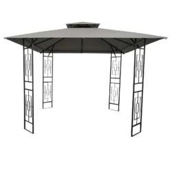 Gazebo With Ornate Panels -Gardening Series Store 12887039 3074853413999188