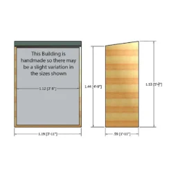 Shire Garden Store Shiplap - 4x2ft 15 Shire Garden Store Shiplap - 4x2ft -Gardening Series Store 12887188 2024851572700855