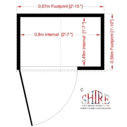 Shire Tool Store Overlap - 3x2ft -Gardening Series Store 12887191 4174851580713951