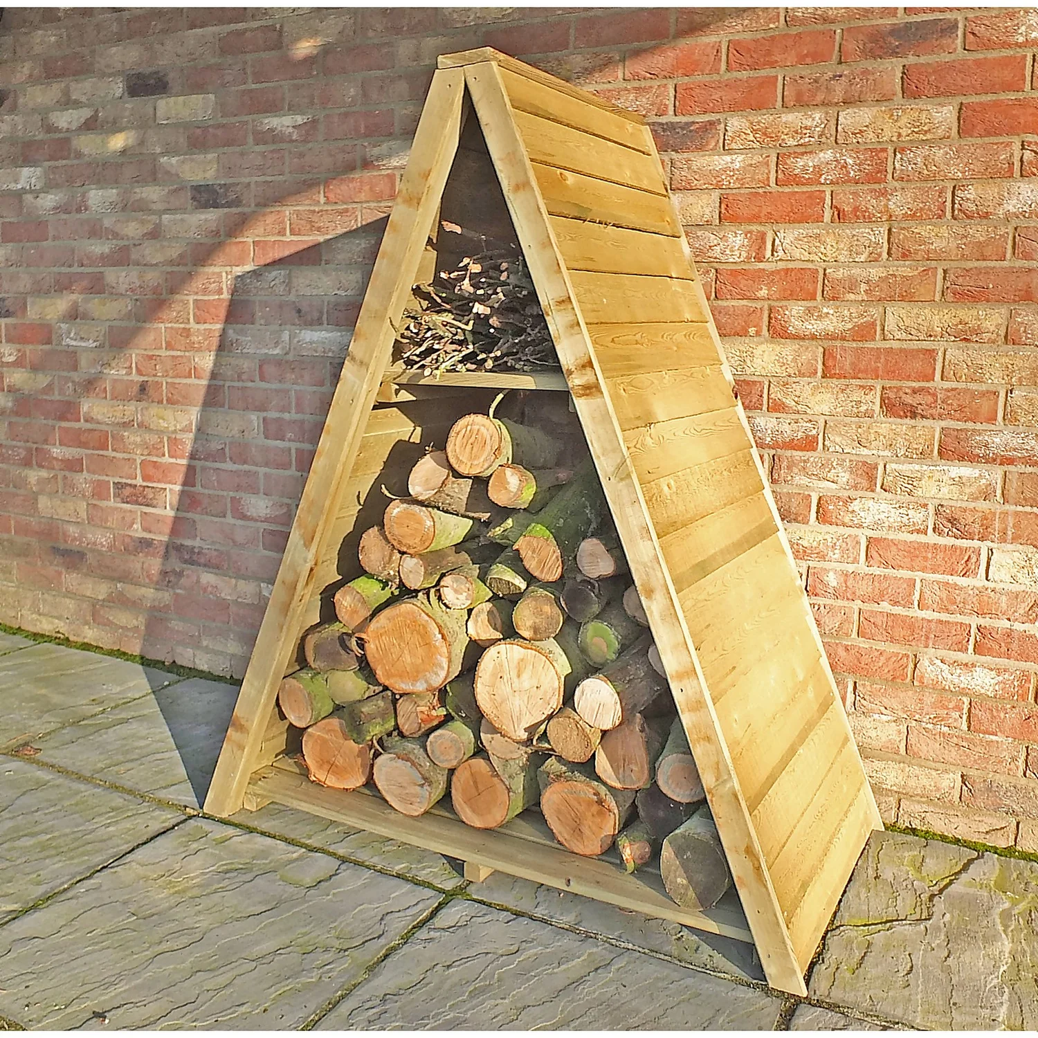 Shire Large Triangular Log Store 4 Shire Large Triangular Log Store - Image 2