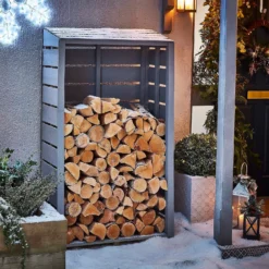 Shire Tall Wall Log Store - 3x1.5ft 17 Shire Tall Wall Log Store - 3x1.5ft -Gardening Series Store 12887202 1504910901538437