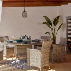 Florence 6 Seater Garden Dining Set -Gardening Series Store 12887800 3494929366860307