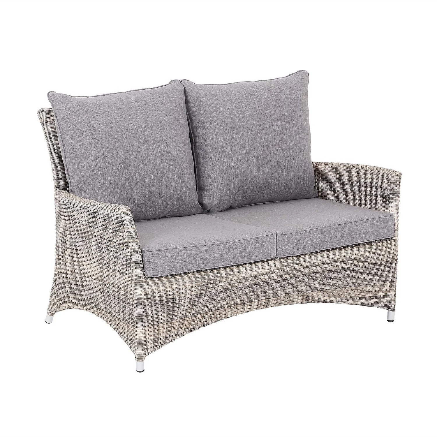 Florence 4 Seater Grey Rattan Garden Sofa Set 7 Florence 4 Seater Grey Rattan Garden Sofa Set - Image 5