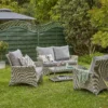 Florence 4 Seater Grey Rattan Garden Sofa Set -Gardening Series Store 12887803 7354843689564906