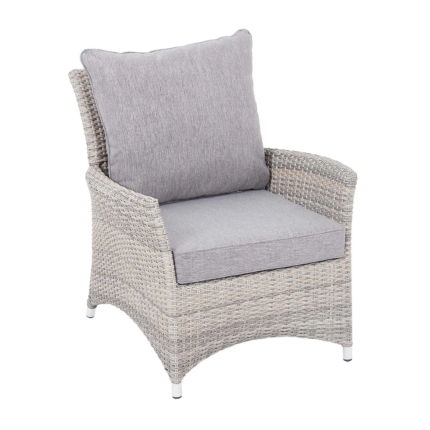 Florence 4 Seater Grey Rattan Garden Sofa Set 9 Florence 4 Seater Grey Rattan Garden Sofa Set - Image 7