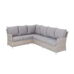 Florence Grey Rattan Effect Garden Corner Sofa Set 17 Florence Grey Rattan Effect Garden Corner Sofa Set -Gardening Series Store 12887809 5834843689783909