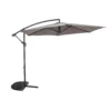 None 3m Overhanging Parasol - Light Grey -Gardening Series Store 12888566 4794966185460704