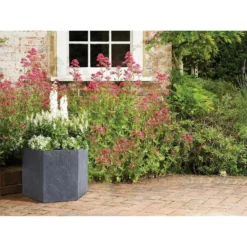 Slate Hexagon Planter - 42cm 5 Slate Hexagon Planter - 42cm -Gardening Series Store 12889381 1344843676988903