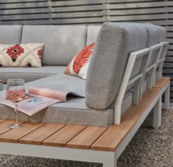 Spirit Metal Garden Corner Sofa Set - Grey 15 Spirit Metal Garden Corner Sofa Set - Grey -Gardening Series Store 12889918 1174869216203745