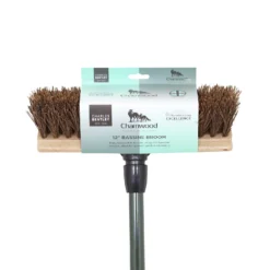 Charles Bentley Charnwood Bassine Wooden Garden Broom - 300mm -Gardening Series Store 12890894 2054915831703787