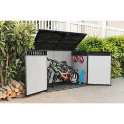 Keter Premier Jumbo Outdoor Garden Storage Shed 2020L - Grey -Gardening Series Store 12890915 5944855738417674