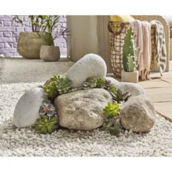 Stylish Stone Arctic White Boulders -Gardening Series Store 12891159 1814843739845491