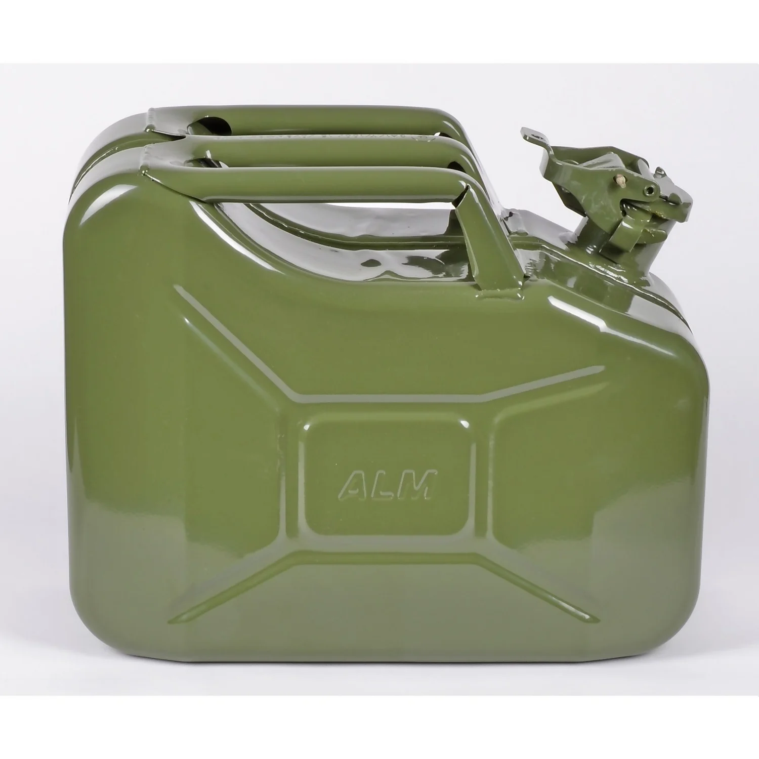 ALM Steel Fuel Can - Green 10L 3 ALM Steel Fuel Can - Green 10L