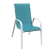 Malindi Stacking Chair - Blue -Gardening Series Store 12904632 8734845868967460