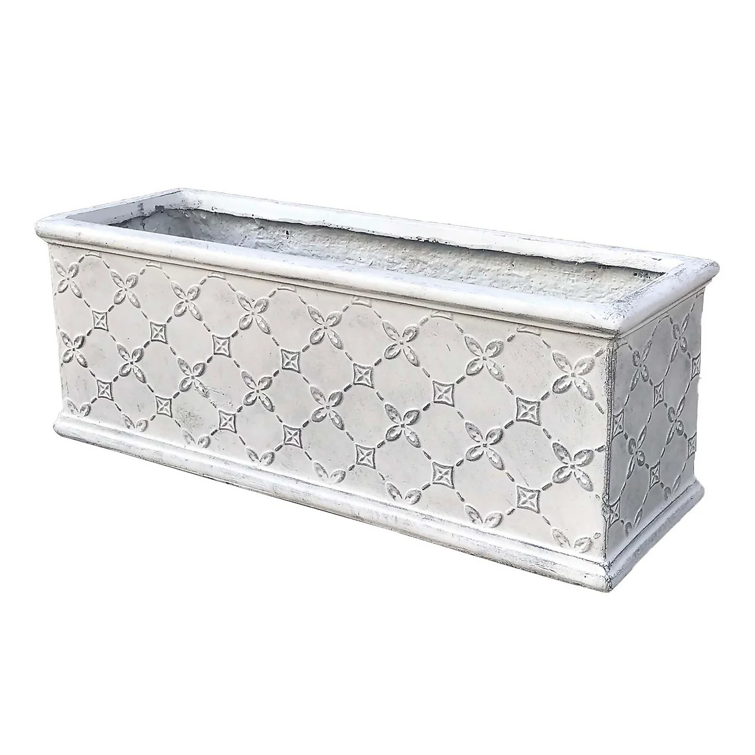 Mayfair Antique White Trough - 55cm 3 Mayfair Antique White Trough - 55cm