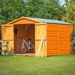 Shire 12 X 8ft Shed Overlap Double Door - No Windows -Gardening Series Store 13082813 1534862497712136