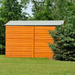 Shire 12 X 8ft Shed Overlap Double Door - No Windows -Gardening Series Store 13082813 6644862497669080